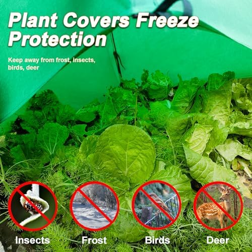 50″*50″*40″ winter plant warm covers - raised bed showing dimensions