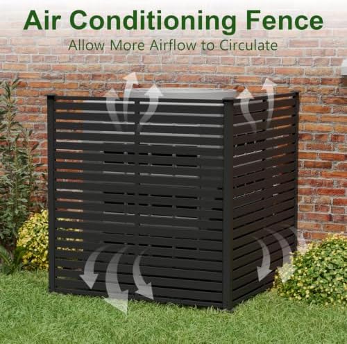 47" w x 48" h air conditioner fence, package contents