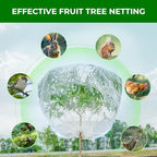 6.4'x6.4' fruit tree netting with 2-way zipper &, package contents