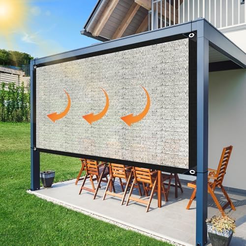 shade cloth-80% aluminum sunblock neting,durable mesh tarp with on a desk or shelf