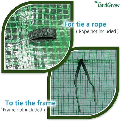 yardgrow greenhouse replacement cover larger walk in outdoor, view 9
