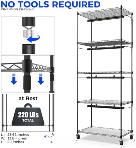 barrina cx91 plant stand with grow light, 5-tier on a desk or shelf