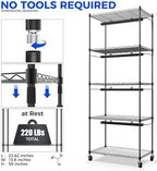 barrina cx91 plant stand with grow light, 5-tier on a desk or shelf