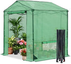 coos bay 6x6 pop up greenhouse outdoor, walk, view 9