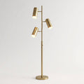 canasta trac 66" tall satin brass modern tree, main product view