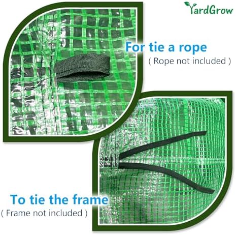 yardgrow greenhouse replacement cover larger walk in outdoor on a desk or shelf