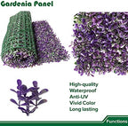 artificial greenery wall panels 20" x 20", 3packs, close-up detail