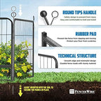 fencer wire decorative wire fence, panel decor, heavy, package contents