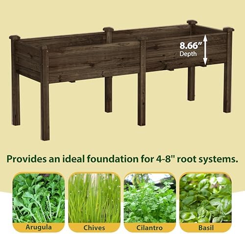 bluewish 72''l x 23''w x 30''h outdoor cedar, front angle view