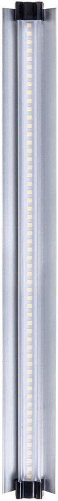 SunBlaster 18" Prism Lens 18W 6400K Full Spectrum LED Strip Light Indoor Greenhouse Plant Grow Lamp with Built-In Reflector & Mounting Clips