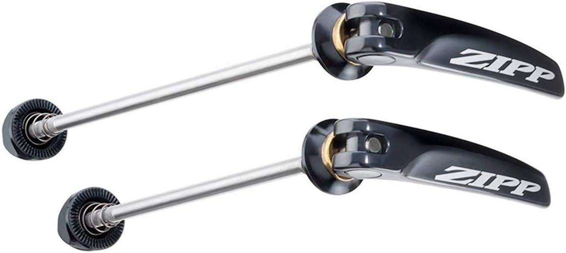 Zipp Speed Weaponry Tangente Quick Release Skewer Set: 100mm/130mm, Stainless Steel, Black With Silver Logo | barbecue-skewers