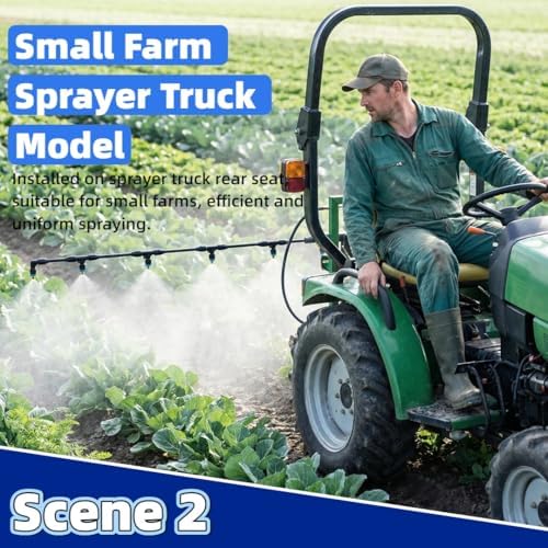 6-nozzle polyethylene boom wand, 7.5 ft atv sprayer, view 9