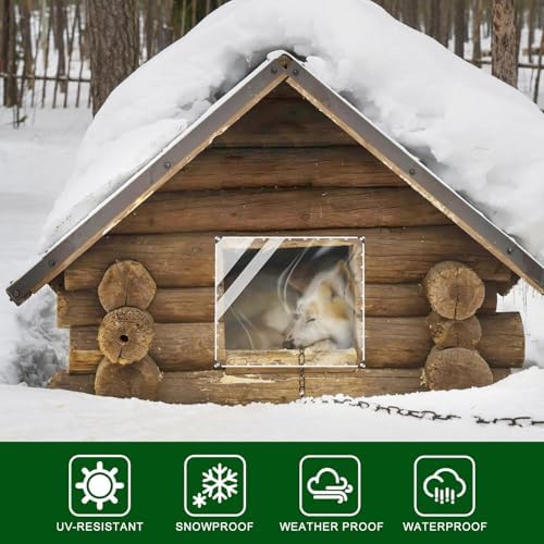 clear tarp 5x7ft thick heavy duty waterproof pvc, package contents