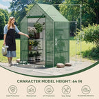 small greenhouse for outdoors, walk-in plant greenhouse with shown in use