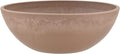 PSW Pot Collection M30TP 12-inch Plastic/Stone/Wood Composite Low Bowl Planter – No Drainage Hole (Drillable), Shallow Indoor/Outer Pot for Succulents, Bonsai, Fairy Gardens, Herbs, Taupe