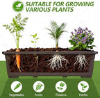 vecelo 5-tier vertical garden bed, freestanding elevated raised on a desk or shelf