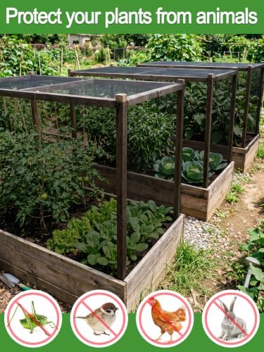 10x33ft strong pp nanocomposite mosquito net garden netting on a desk or shelf
