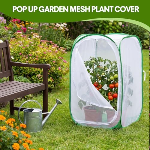 gilprop 2 pack mesh plant covers 24 x, close-up detail