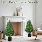 artificial potted plants boxwood topiary trees outdoor indoor showing dimensions