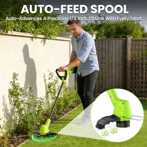 20v electric weed wacker & 650 cfm leaf on a desk or shelf