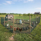 4x100ft deer fence garden netting 50gsm square mesh, view 9