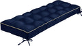 outdoor bench cushion, tufted patio seat pad for, main product view