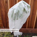 frost cloth plant freeze protection, 7x100 ft floating on a desk or shelf