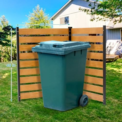 sunyrisy 48" w x 48" h privacy screen, close-up detail