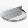 Smoke and Sizzle 4-in-1 Insert for 26" Kettle Grills – Charcoal Barrier, Airflow Redirection, Drip Tray & Water Pan – Heavy-Duty 16-Gauge Stainless Steel BBQ Accessory