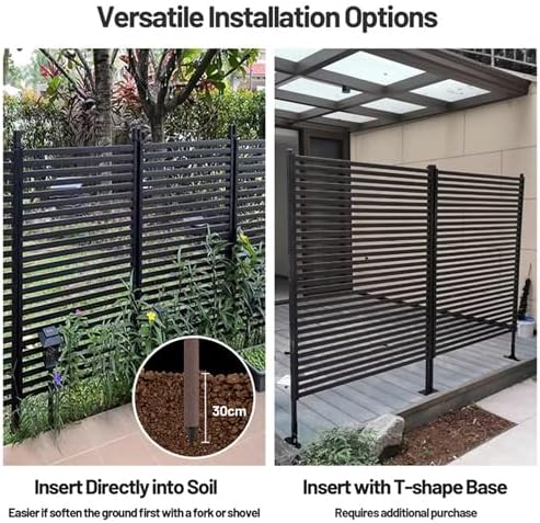 twira outdoor privacy screen 35" x 71", privacy showing dimensions
