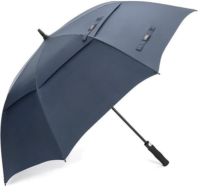 G4Free 47/54/62/68/72 Inch Automatic Open Golf Umbrella Oversize Extra Large Double Canopy Vented Windproof Waterproof Stick Umbrellas