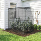 outsunny 6' x 4' x 6' crop cage, package contents