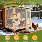 8'x16' 8 mil heavy duty clear vinyl pvc, package contents
