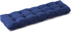 ipynbap outdoor bench cushion, 48x18x5 inch, navy blue, main product view