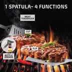 kaluns grilling accessories, gifts for men christmas grilling showing dimensions
