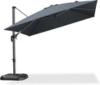 purple leaf cantilever patio umbrella 10' x 10', main product view