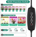 indoor greenhouse with grow light, 47.2" l x, package contents