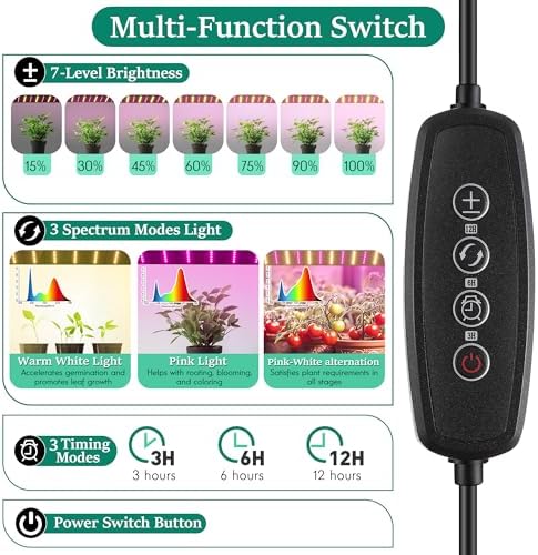 indoor greenhouse with grow light, 47.2" l x, package contents