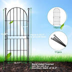 decorative garden fence, 31in (h) x 10ft(l) no shown in use