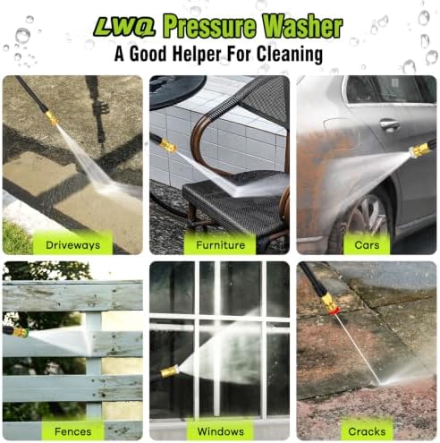 pressure washer, portable power washer, 4 quick connect, side view