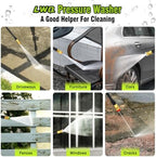 pressure washer, portable power washer, 4 quick connect, side view