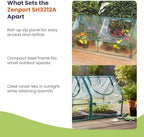 garden cold frame greenhouse cloche, package contents