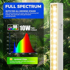 barrina t5 grow lights, yellow, 2ft 40w (4, side view