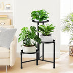 3 tier corner plant stand indoor outdoor, metal, view 9