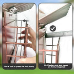 flowafoli bird feeders for outdoors, metal bird feeder shown in use