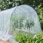 50 ft garden mesh netting insect mosquito net on a desk or shelf