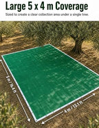 fruit tree netting, 16.4 x 13.1 ft under-tree, close-up detail
