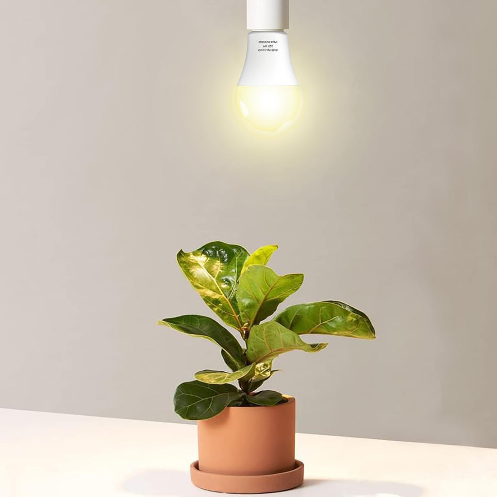 3 Pack Full Spectrum Grow Light Bulbs,A19 Grow Lights for Indoor Plants,Dimmable E26 9W Grow Bulb Replace up to 100W,Plant Lights for Indoor Growing,Flowers,Greenhouse,Indore