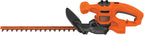 BLACK+DECKER Electric Hedge Trimmer, 16-Inch 3.0 Amp Compact Corded Power Hedge Trimmer (BEHT100)