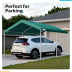 advance outdoor adjustable 10x15 ft heavy duty carport, package contents
